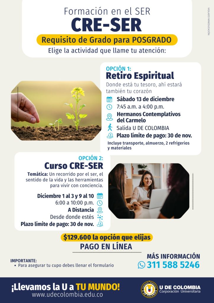 Formación CRE-SER - U de Colombia